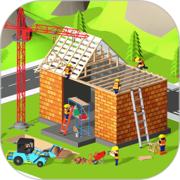 模拟挖掘机建房子游戏