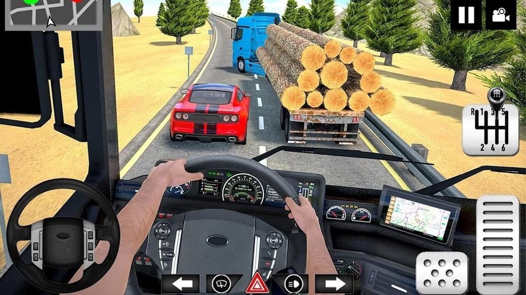 3D卡车驾驶模拟器游戏 截图0