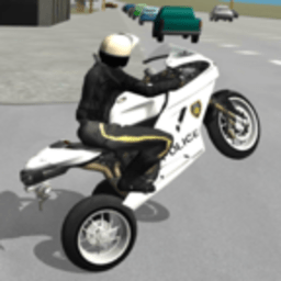 摩托警车模拟器手机版(Police Motorbike Driving Simulator)