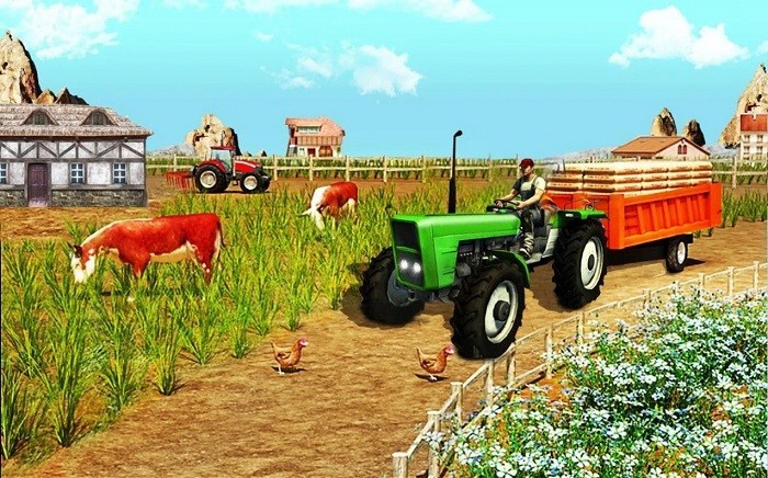 模拟农场拖拉机驾驶游戏