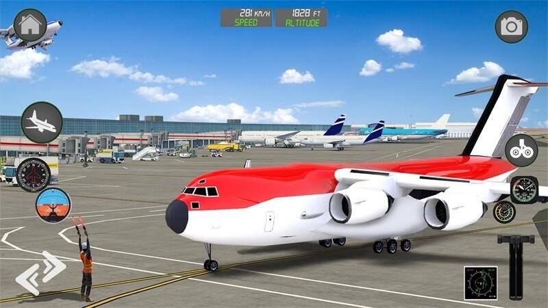 飞行员飞机模拟驾驶游戏下载