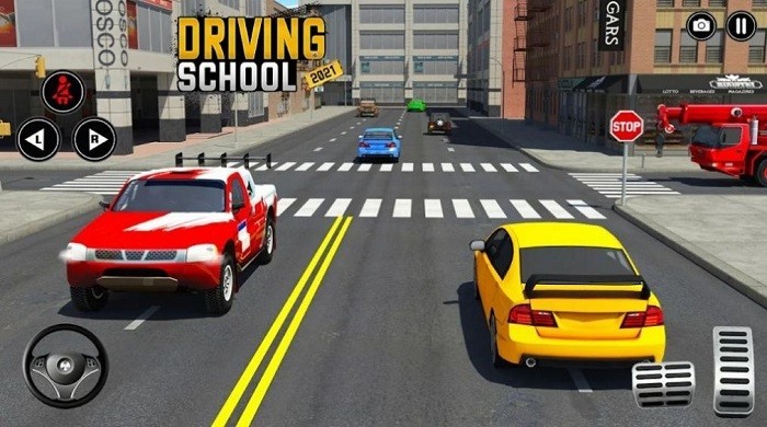 真实汽车驾驶学校游戏