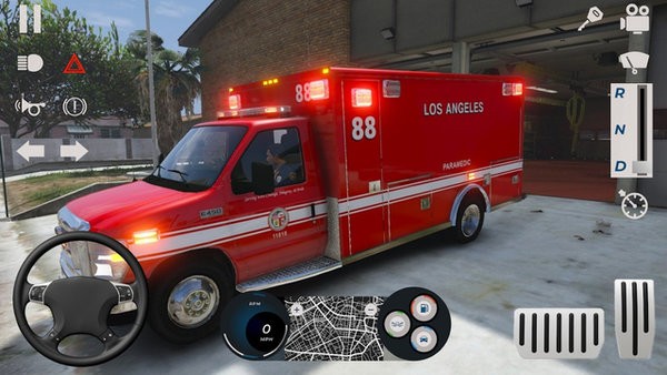 城市救护车模拟器手机版(Ambulance Squad Simulator) v1.4.0 安卓版2