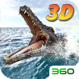 3D模拟饥饿鳄鱼手机版