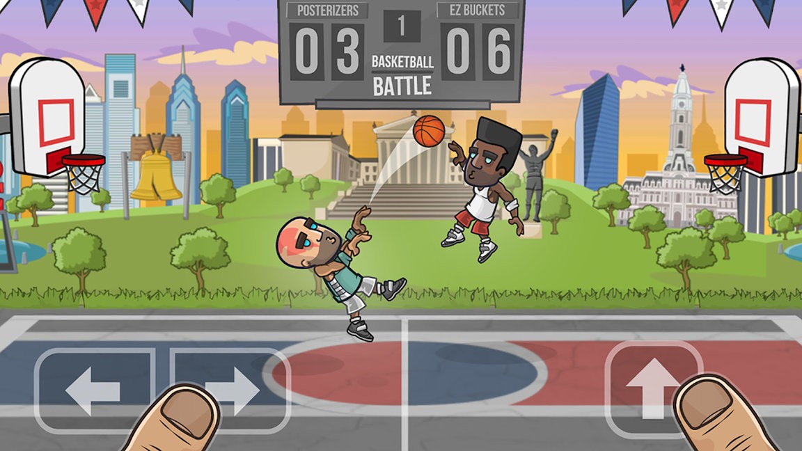 双人篮球赛手机版 截图0