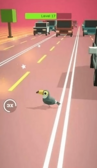 小鸟过马路游戏