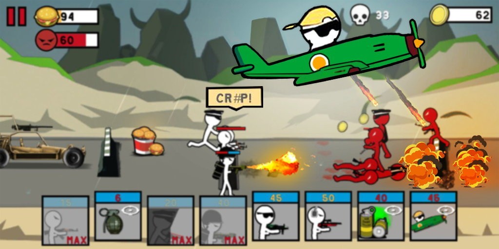 火柴人世界战争模拟器最新版(Stickman Army) v1.06 安卓版0