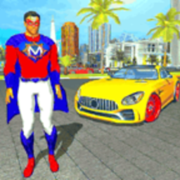 超級英雄城市飛翔3D手機版(Super-Hero Flying Simulator 3D)