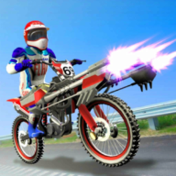 街机摩托车射击游戏正式版(Modern Bike Stunt Racing Moto Bike Shooting Game)