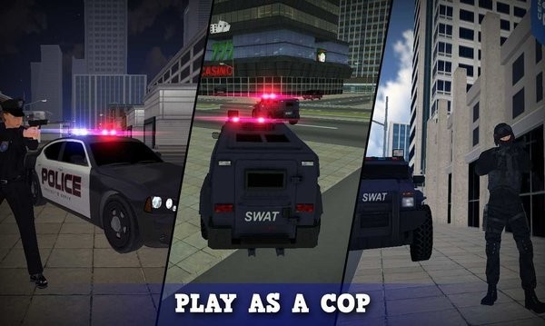 警察与强盗模拟器3(JusticeRivals) 手游 截图0
