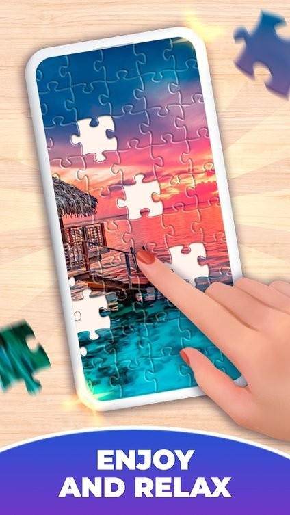 拼图收集拼图小游戏(JigsawPuzzle) 截图0