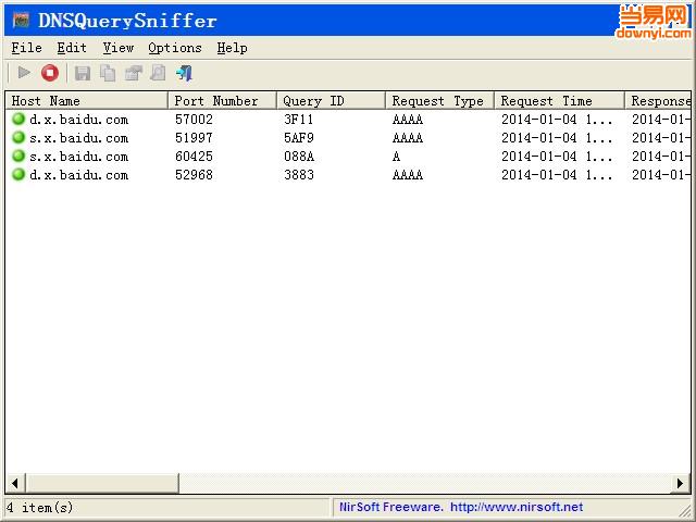 DNSQuerySniffer(DNS请求嗅探器) v1.65 最新版0