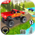 越野怪物卡車山地駕駛