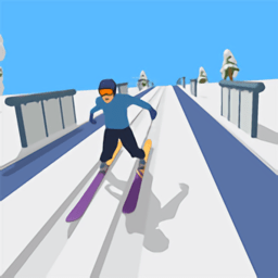 滑雪跳躍3d