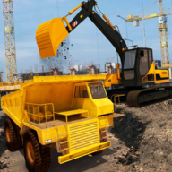 JCB挖掘機(jī)施工