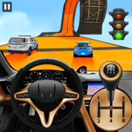 警車特技大坡道