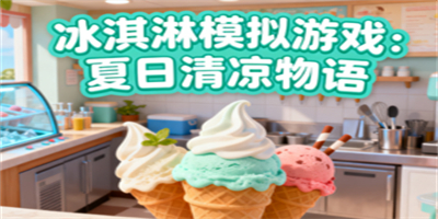 冰淇淋模擬游戲