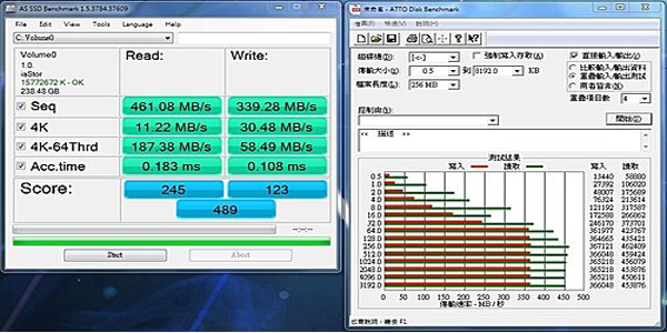 AS SSD Benchmark v2.0.7321 2