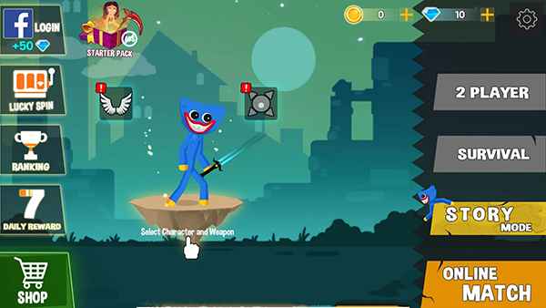 波比vs火柴人 v1.0.30 0