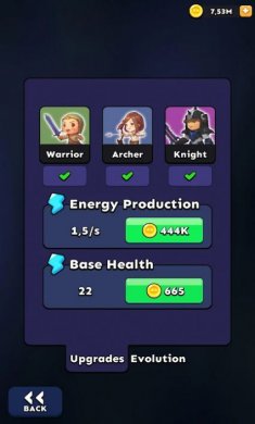 進化的勇士戰斗 v1 1