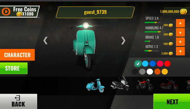 瘋狂摩托賽車 v1.0.1 1