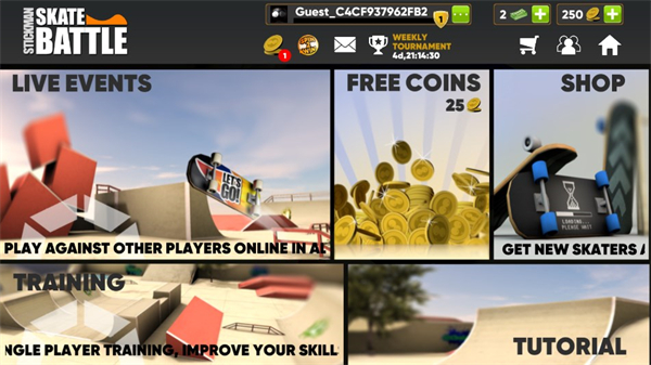 火柴人滑板對決 v2.3.4 0