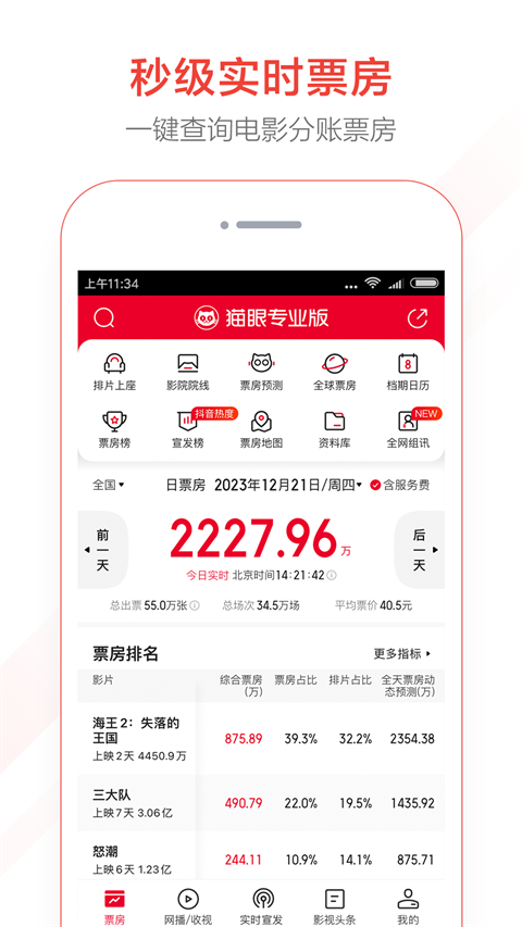 貓眼專業(yè)版 v8.8.4 2