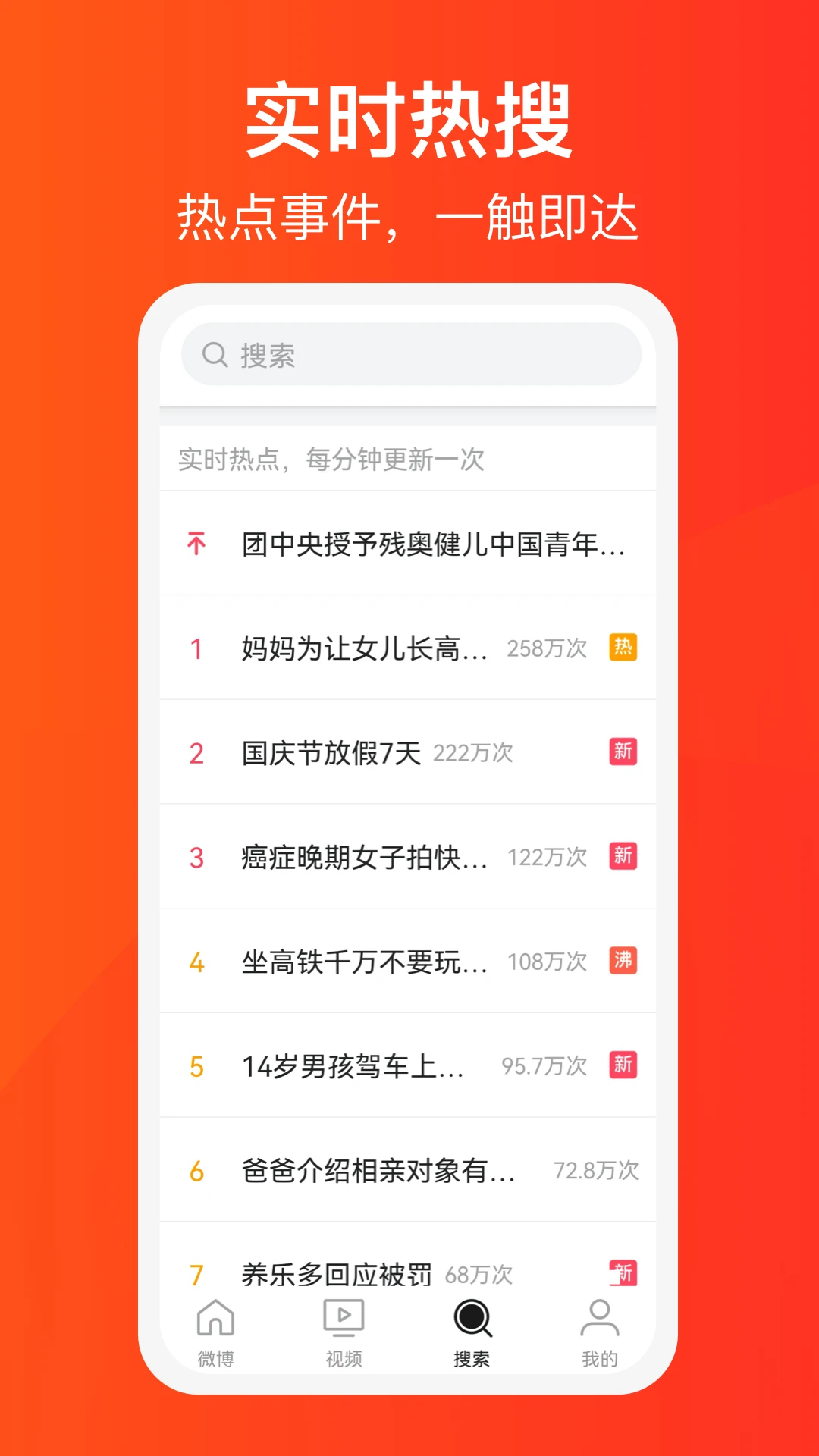 新浪微博大字版 v15.6.0 安卓版 2
