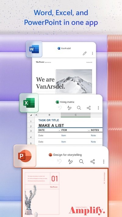 Microsoft Office手機版 v16.0.18025.20078 1