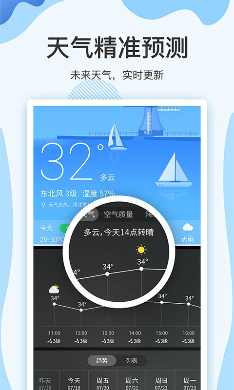 云犀天氣預(yù)報手機(jī)版 v7.2.5 安卓版 2