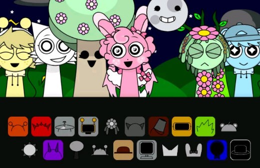 節(jié)奏盒子Sprunki黑夜模式 v1.1.1 0