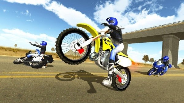 公路摩托真實(shí)模擬3D v1.0 0
