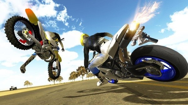 公路摩托真實(shí)模擬3D v1.0 1
