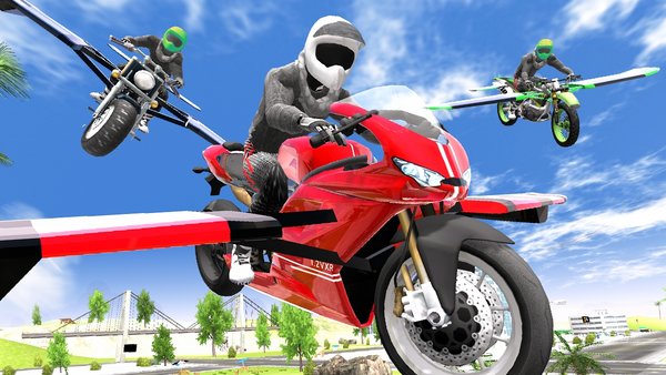 飛行摩托車模擬器 v1.19 2