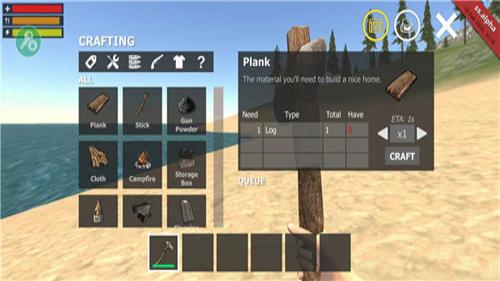 荒島生存模擬3D v0.2.3alpha 2