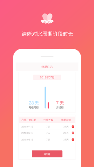 經(jīng)期日記app v1.4.1 1