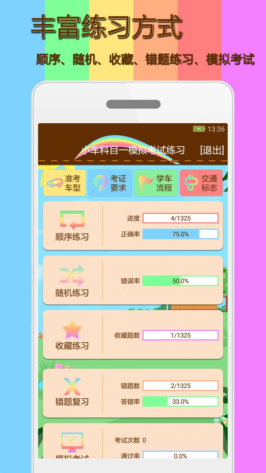 科目一模擬考試練習(xí)軟件 v2.1.0 安卓版 1