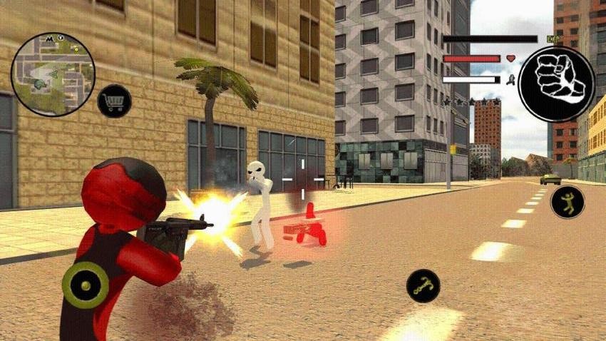 都市繩索火柴英雄 v1.0 0