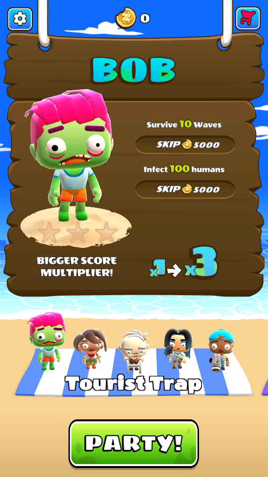 僵尸沙灘聚會 v1.0.1 0