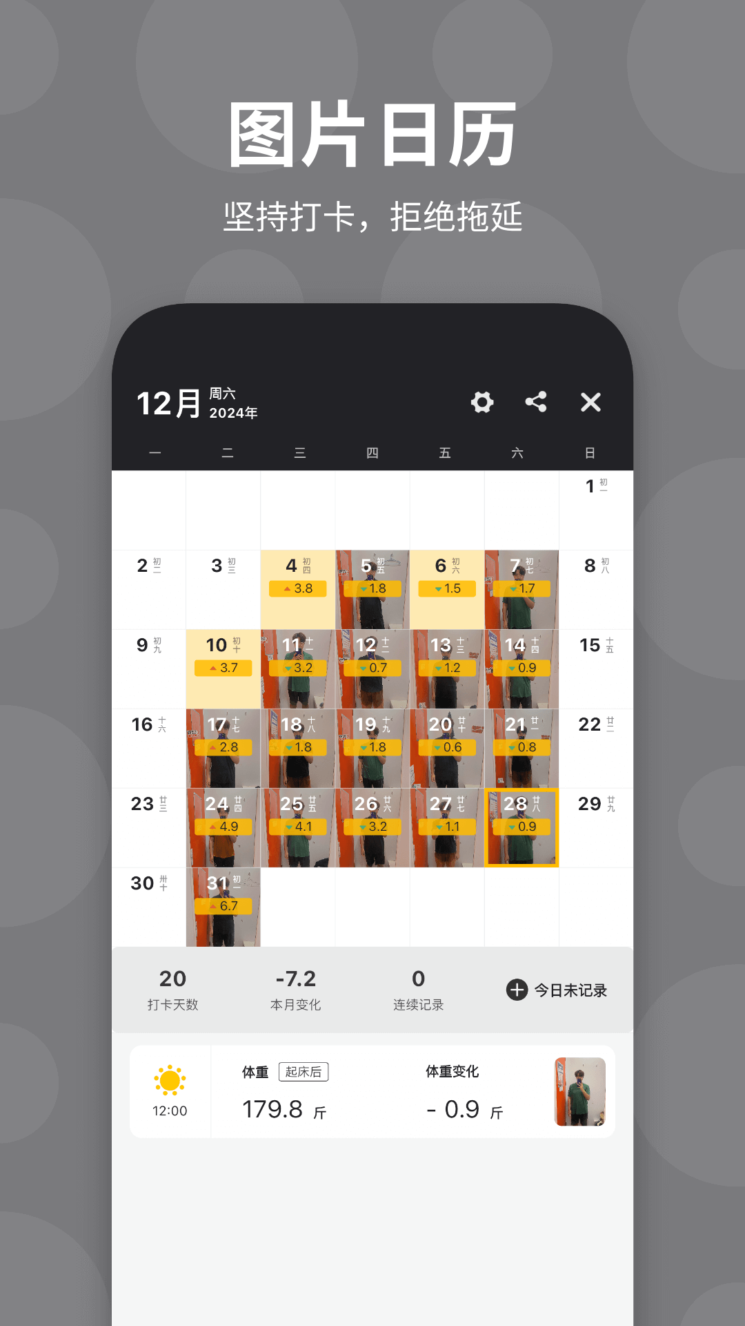 體重日記手機版 v2.7.7安卓版 0