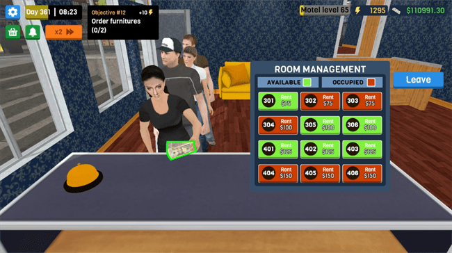 汽車旅館經理模擬器3D v3.9 1