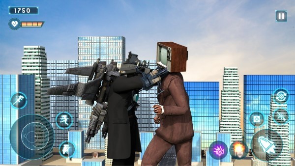 馬桶人城市英雄3d v1.15 0