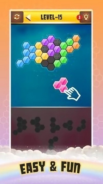 六邊形智力拼圖 v4.3 2