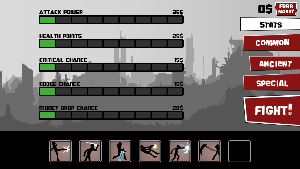 火柴人陰影格斗 v1.5 1