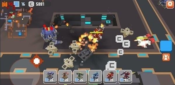 科幻防御戰(zhàn)爭方塊 v1.0 1