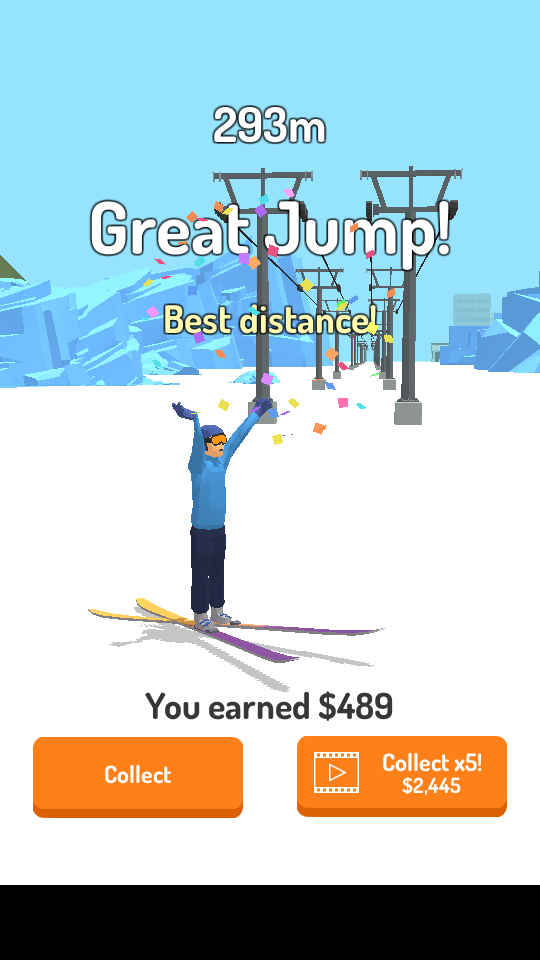 滑雪跳躍3d v1.0.4 1