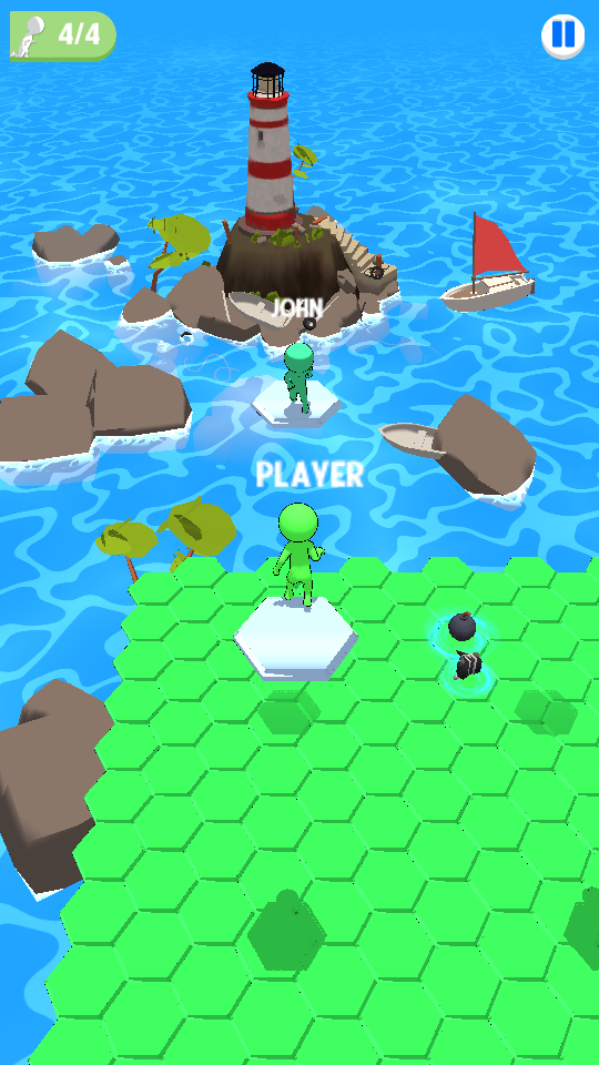 六邊形摔倒挑戰(zhàn) v1.0 1