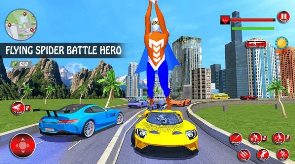 忍者飛行蜘蛛繩英雄 v1.6 1