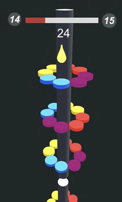 彩色粘液墜落 v0.1 0