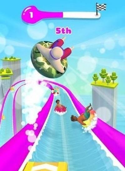 水滑梯滑的水上運(yùn)動(dòng) v1.0 1